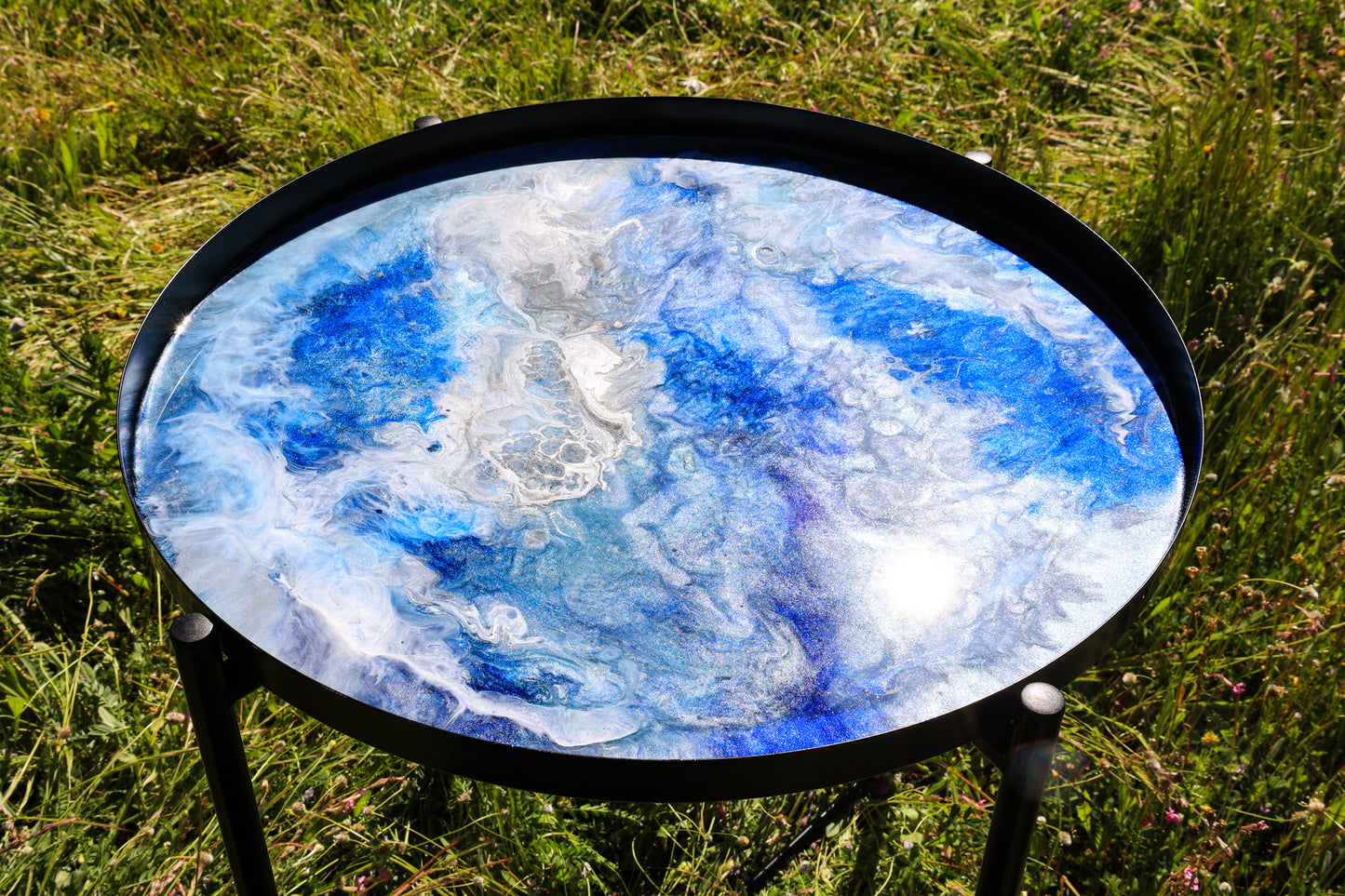 Mesa auxiliar cielo y mar