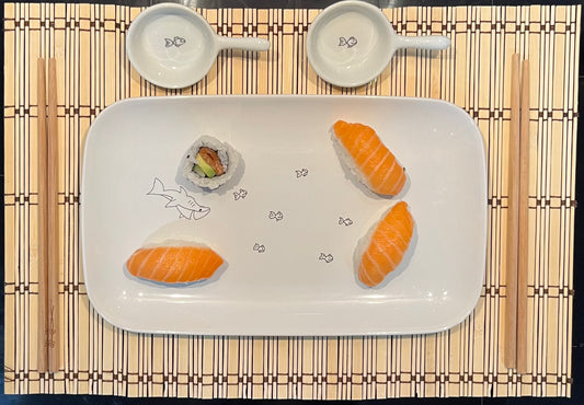 Bandeja de Sushi "¡Peces: a comer!"  2