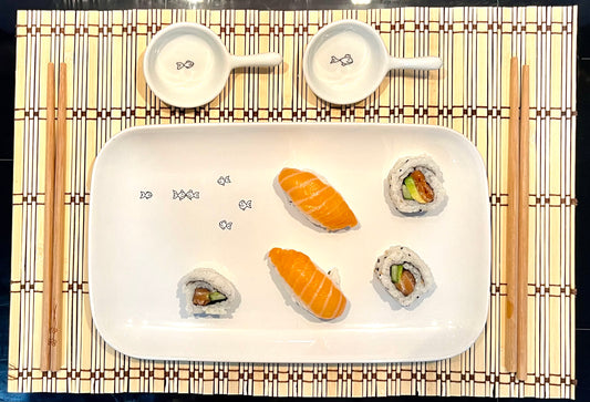 Bandeja de Sushi "¡Peces: a comer!"  3