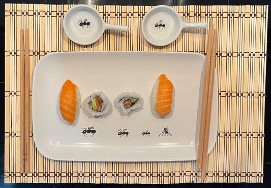 Bandeja de Sushi "Las hormigas de Carmen" 1