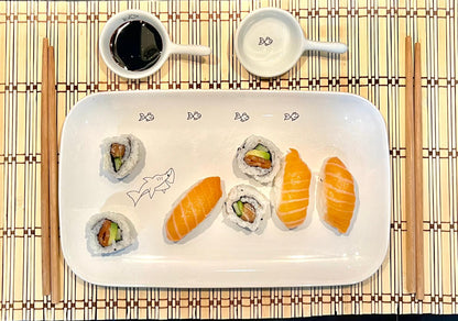 Bandeja de sushi "¡Peces: a comer!"  1